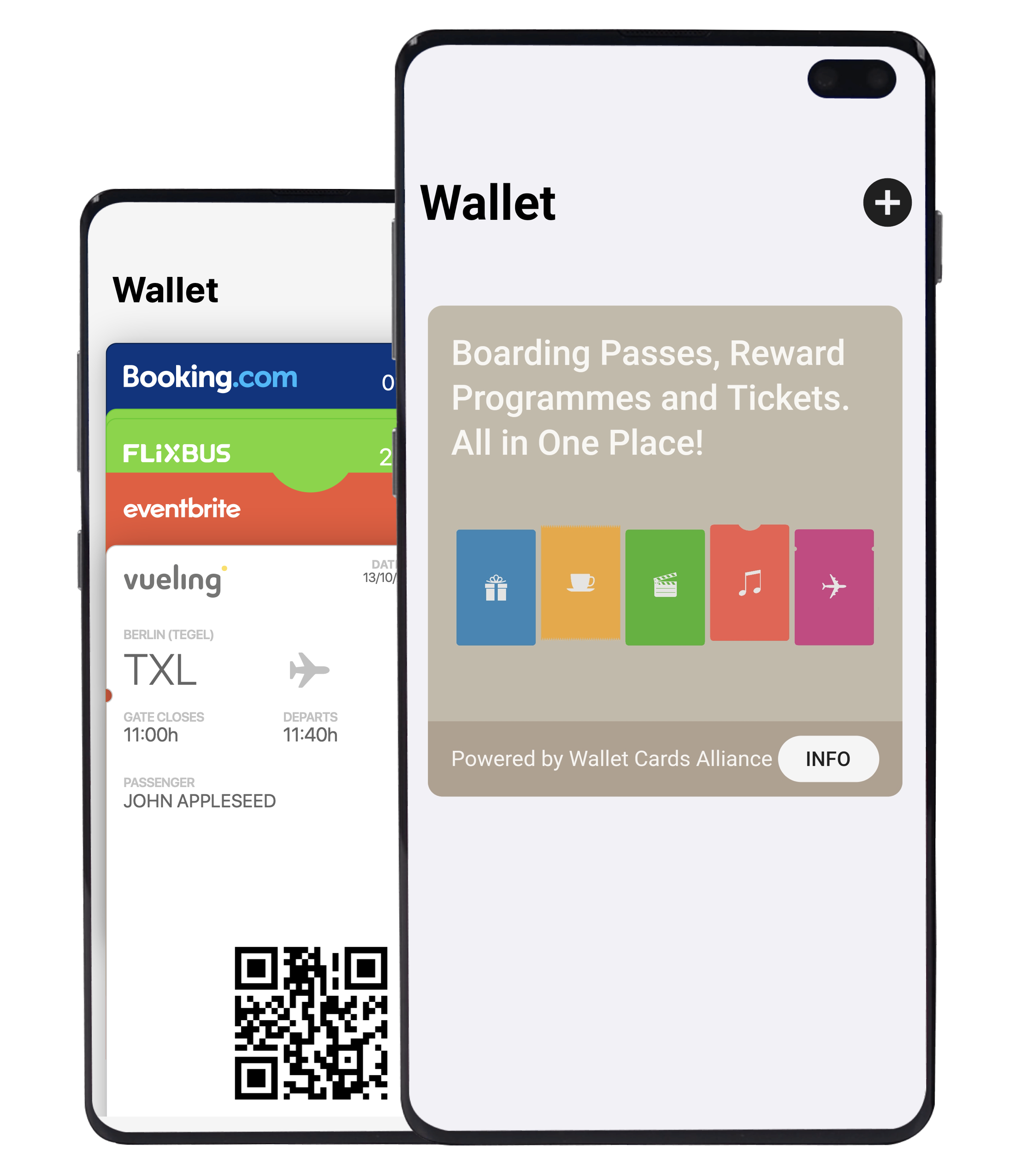 Mobile wallet integration card